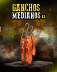 KIT DE 5 GANCHOS MEDIANOS
